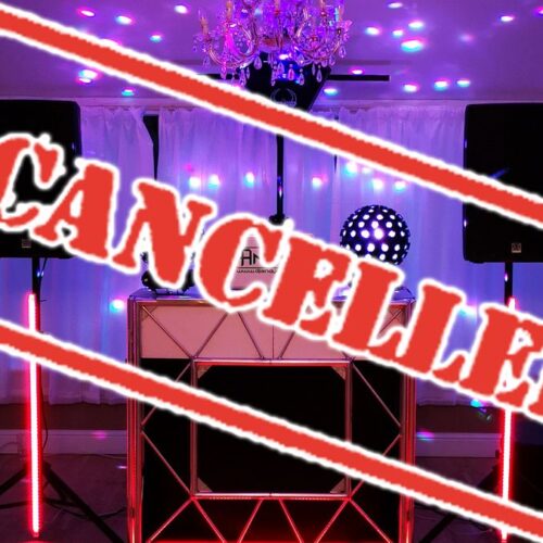 Cancelled DJ Setup.